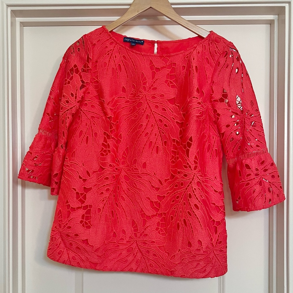 RSVP by Talbots lace top